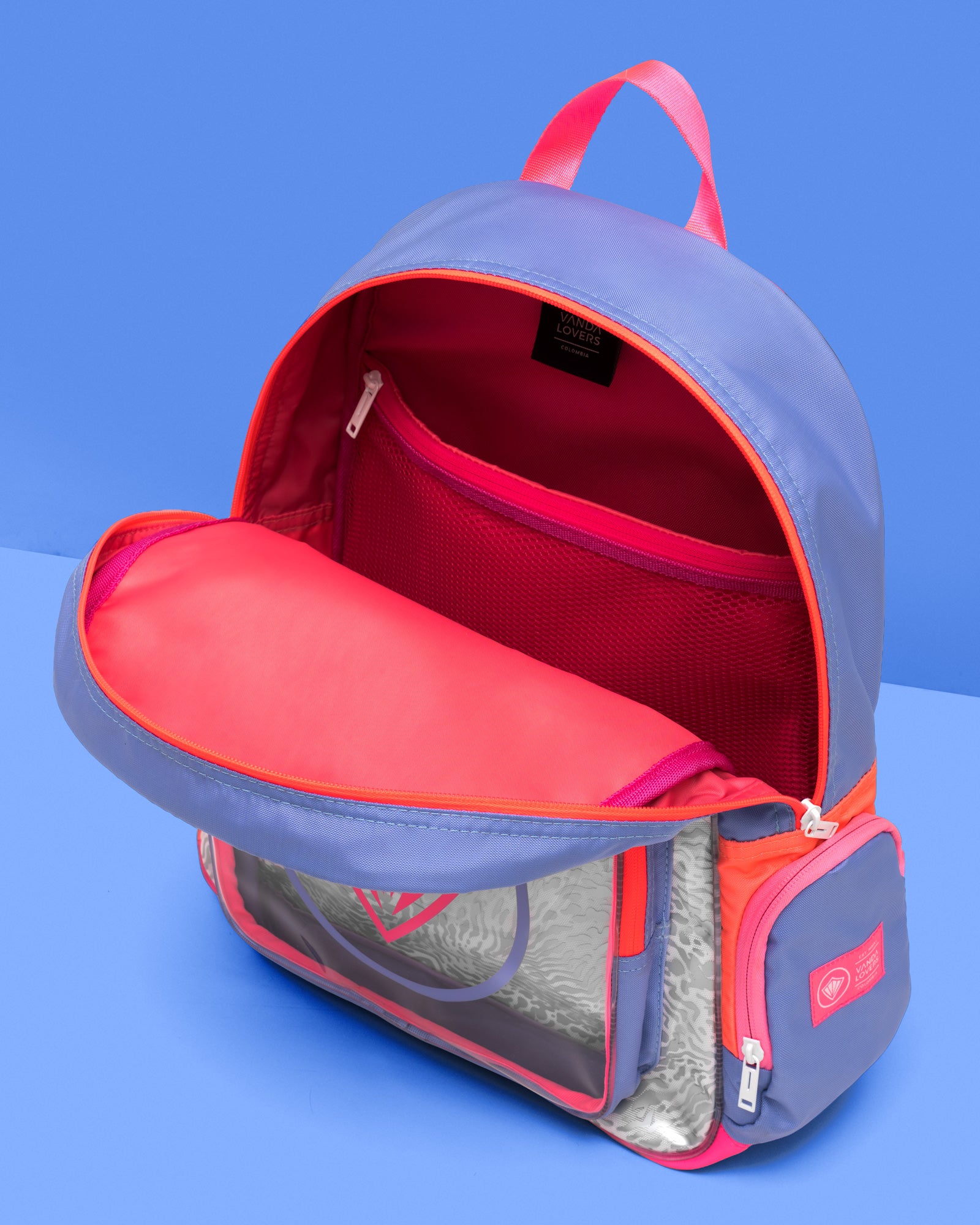 Morral Animal Groove Violet Melón Pink