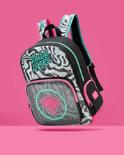 Morral Groove Sand Waves Black Aqua Pink