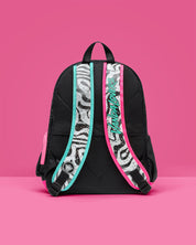 Morral Groove Sand Waves Black Aqua Pink