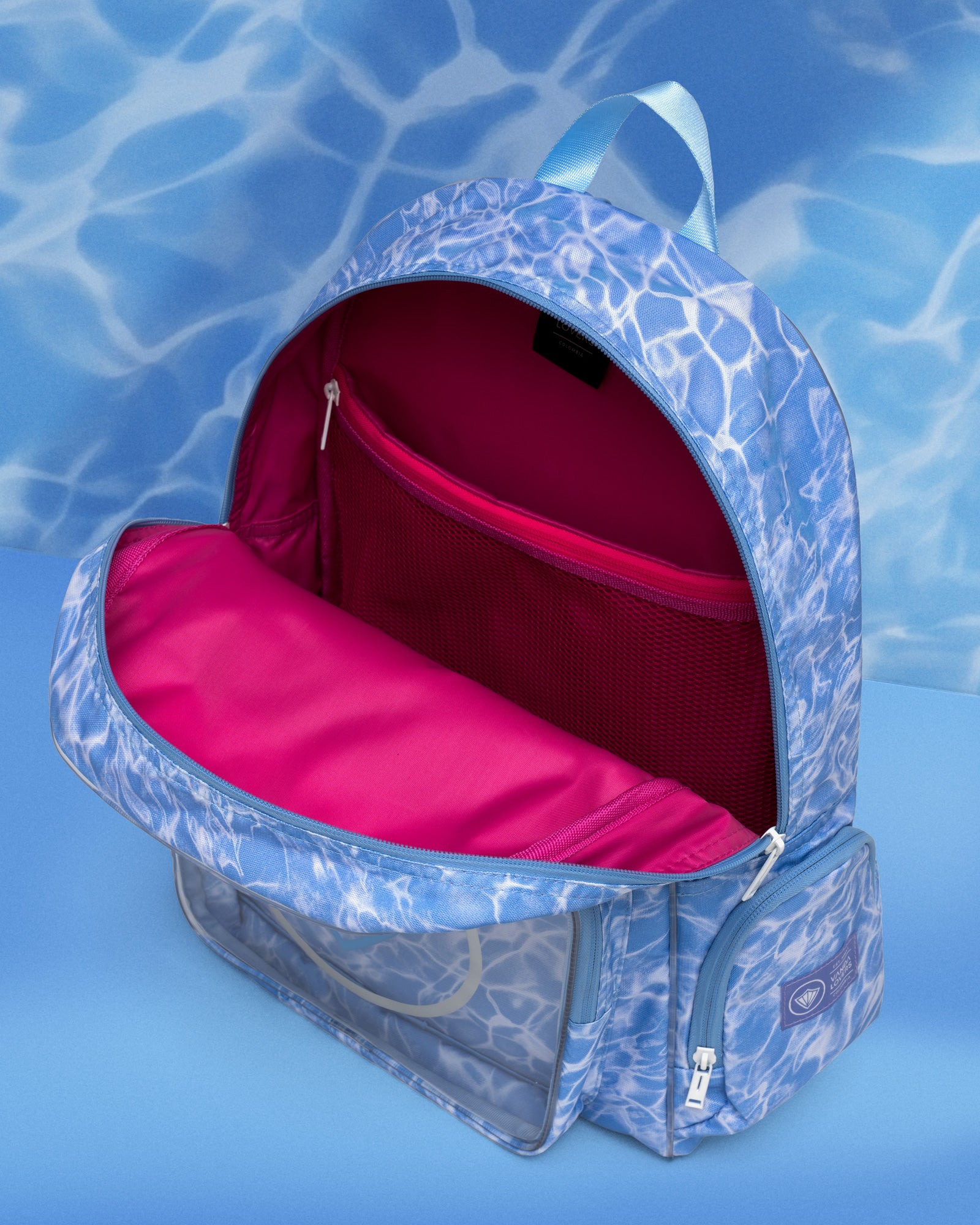 Morral Icon Water Shades Aqua Violet Blue
