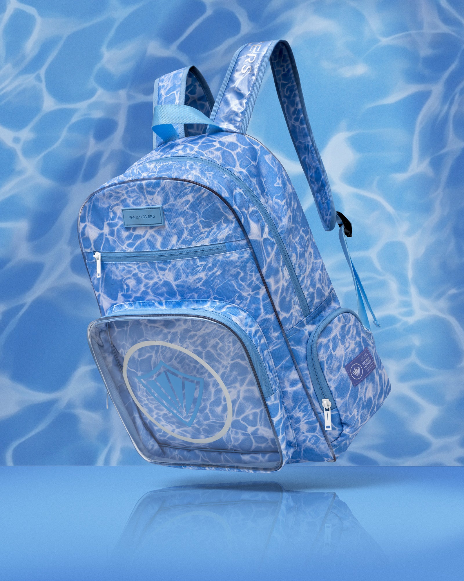 Morral Icon Water Shades Aqua Violet Blue