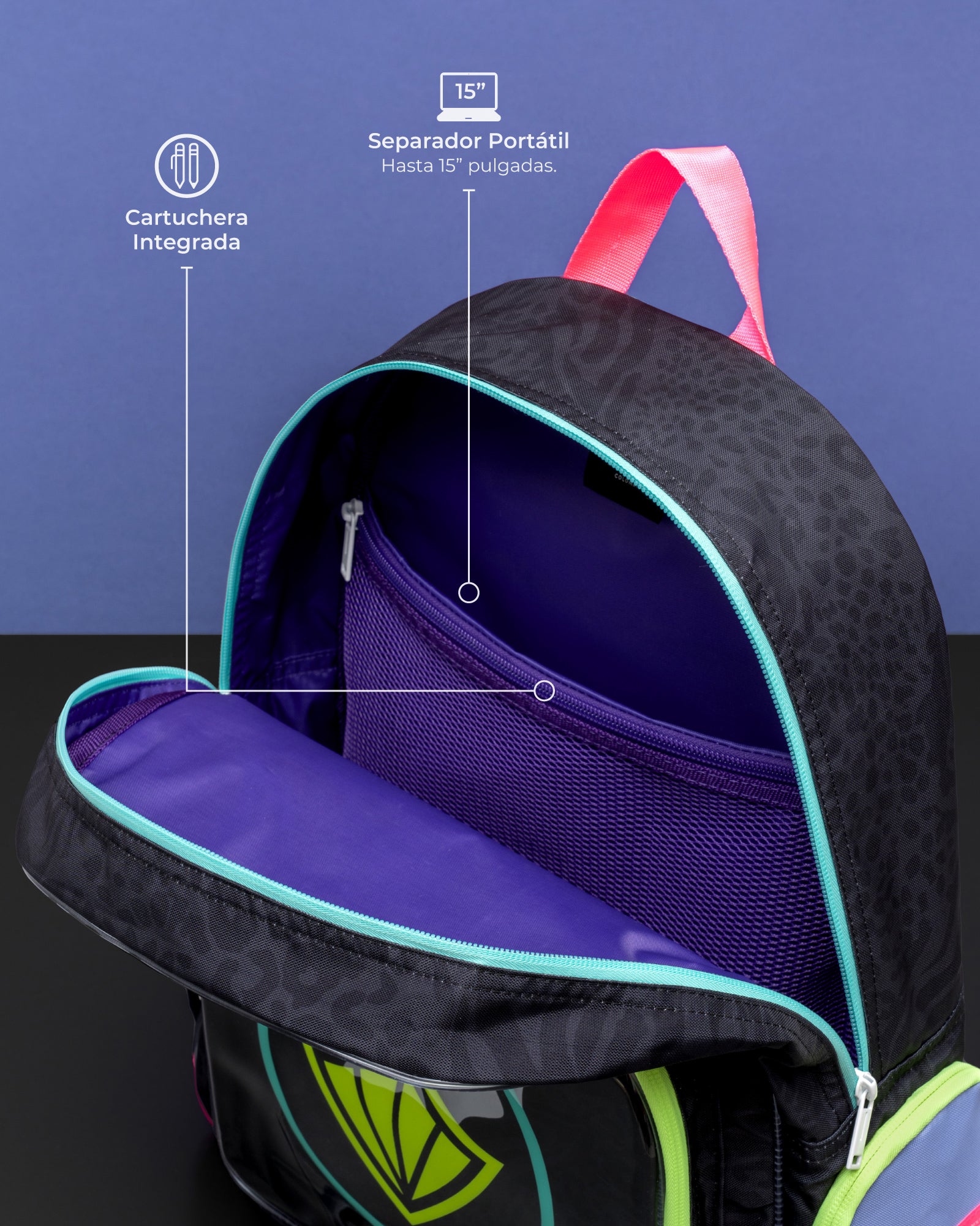 Morral Icon Nebula Black Violet Fun