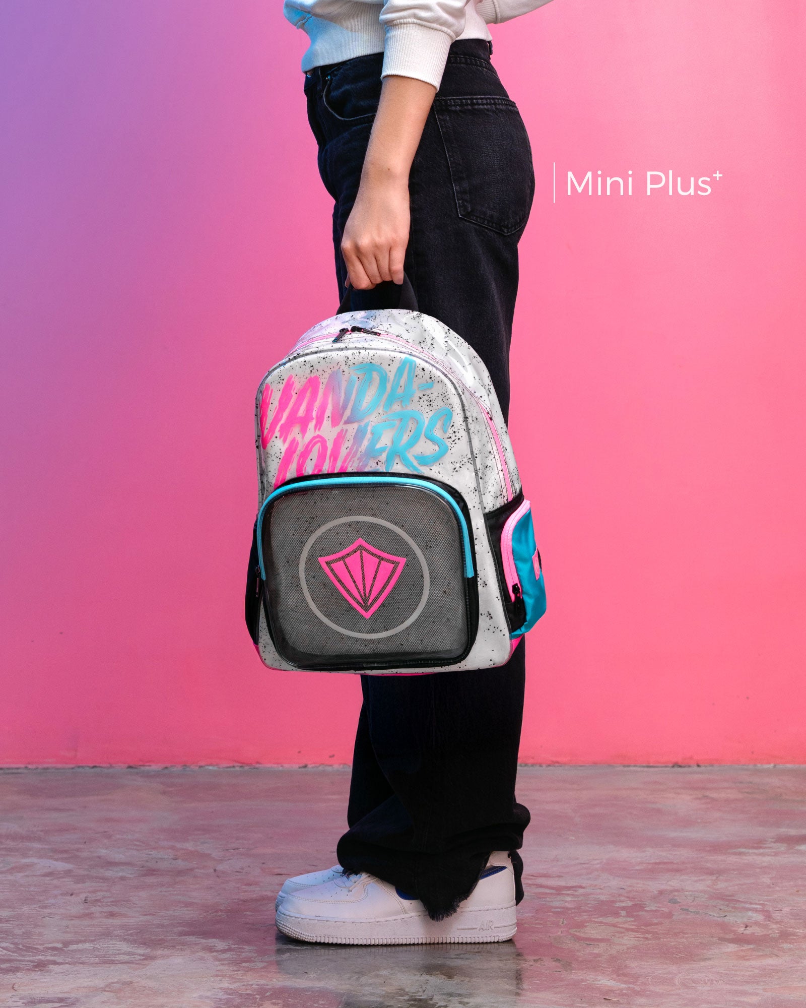 Morral Mini Plus Supernova Blue Pink White