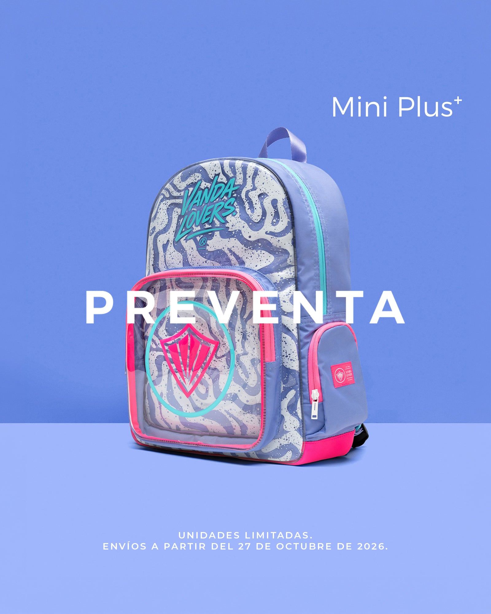 Morral Mini Plus Sand Waves Violet Pink