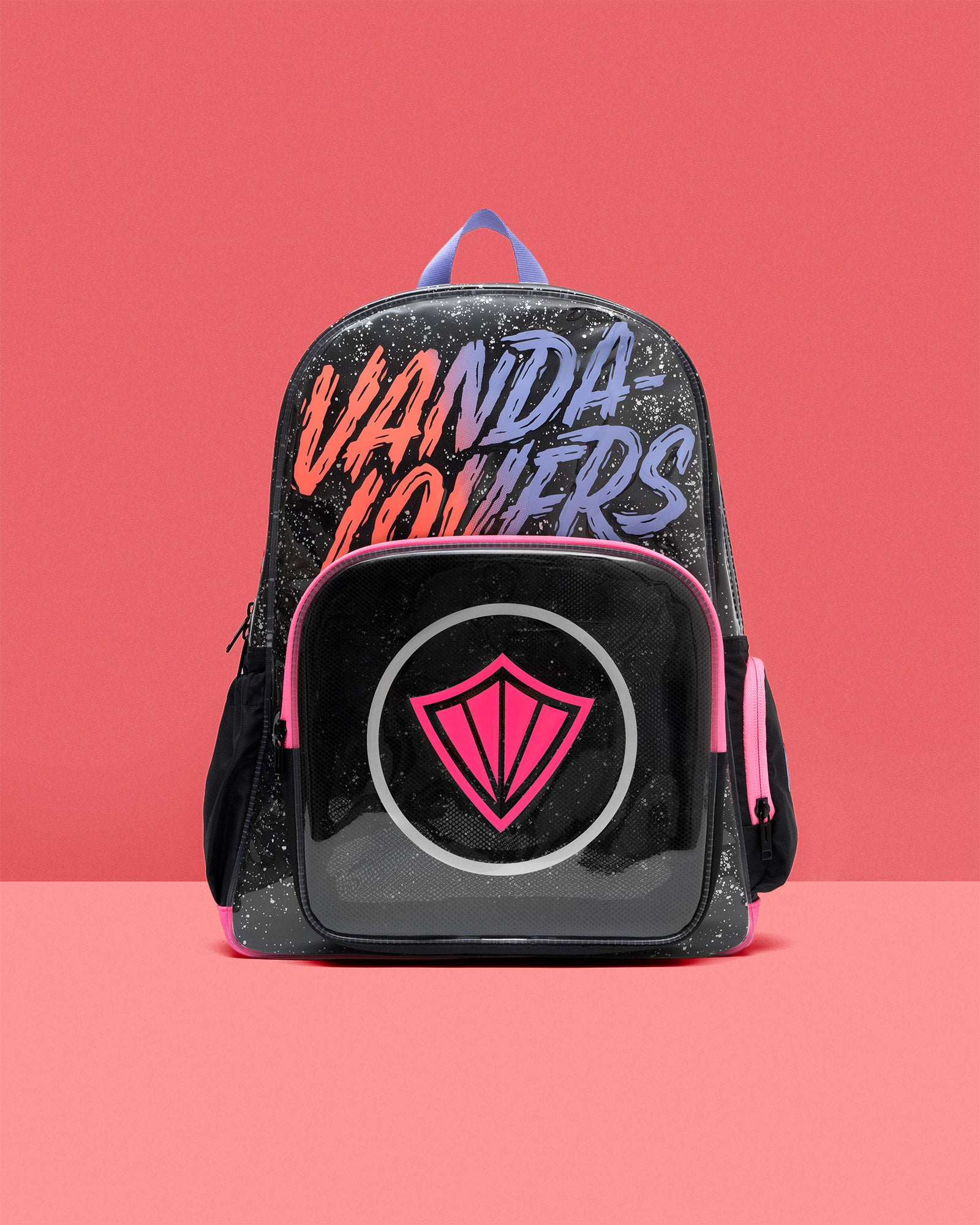 Morral Splash Supernova Black Violet Melón Pink