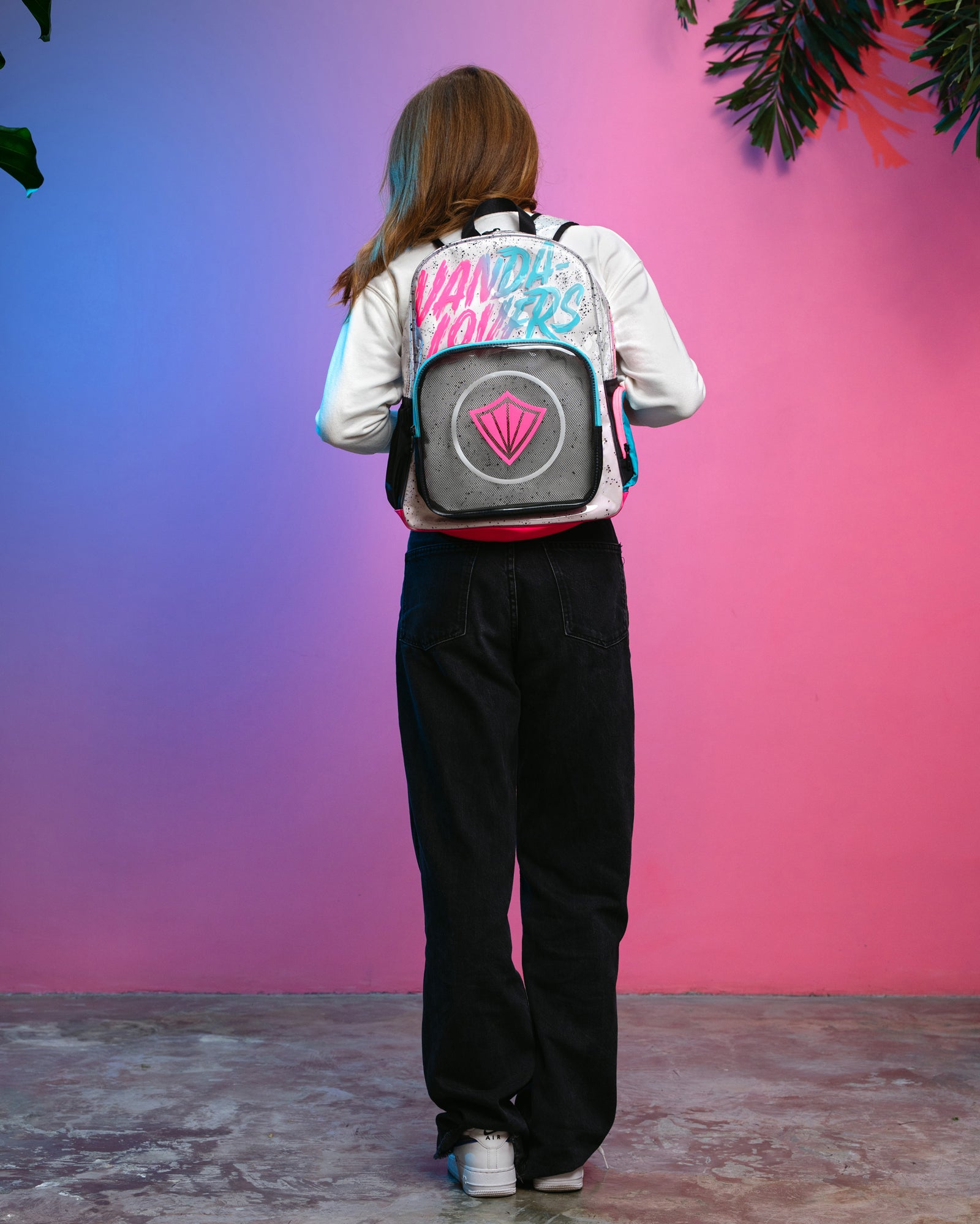 Morral Splash Supernova White Blue Pink