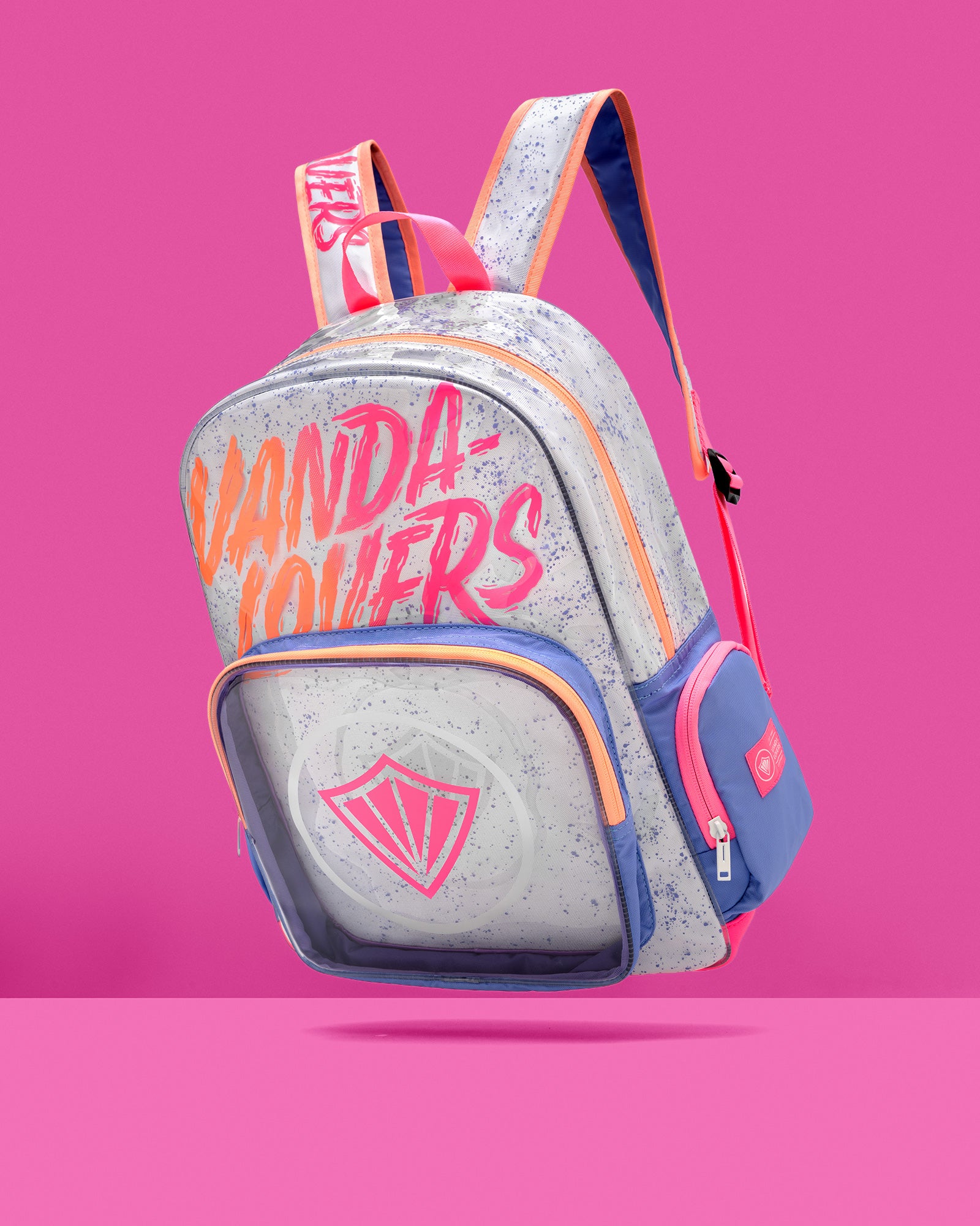 Morral Splash Supernova White Violet Melón Pink