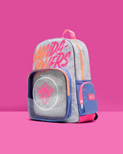 Morral Splash Supernova White Violet Melón Pink