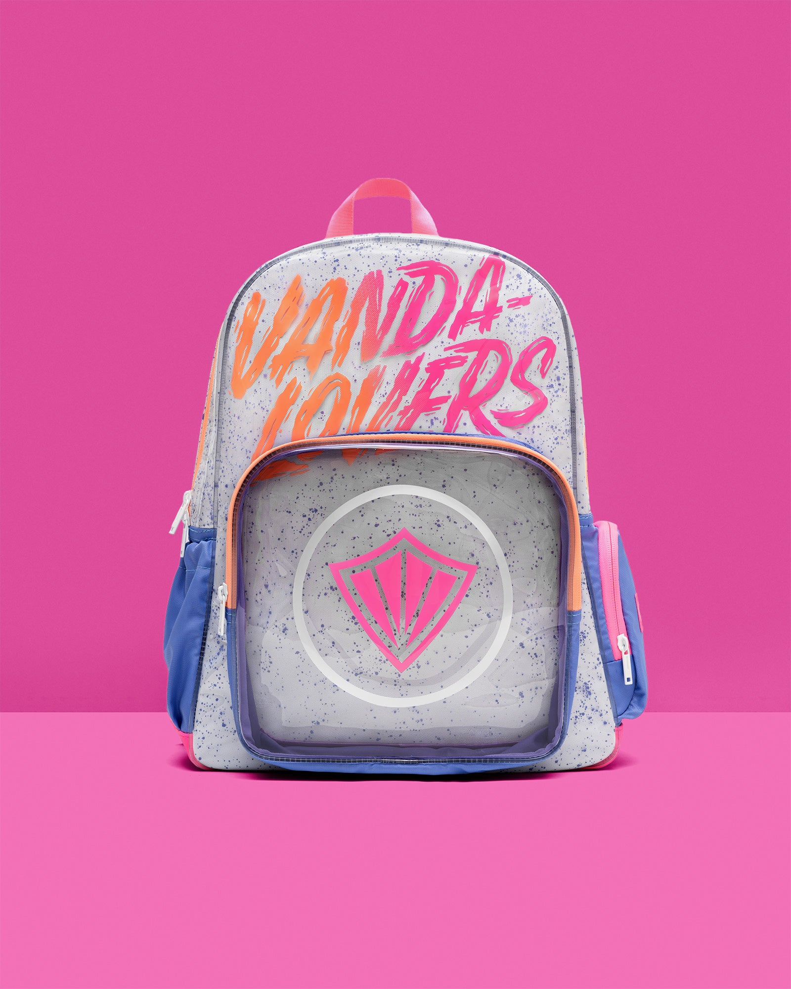 Morral Splash Supernova White Violet Melón Pink