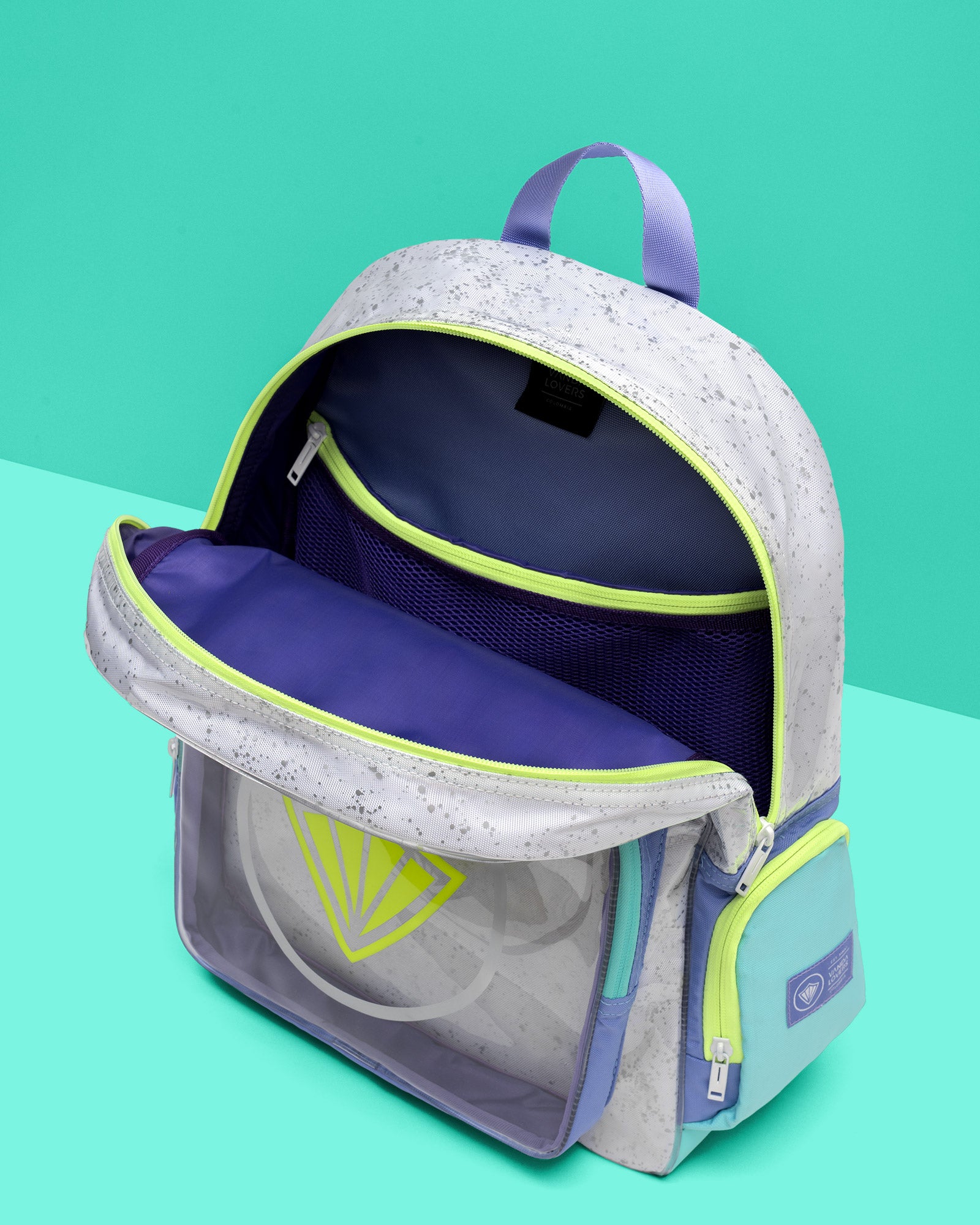Morral Splash Supernova White Violet Aqua YW