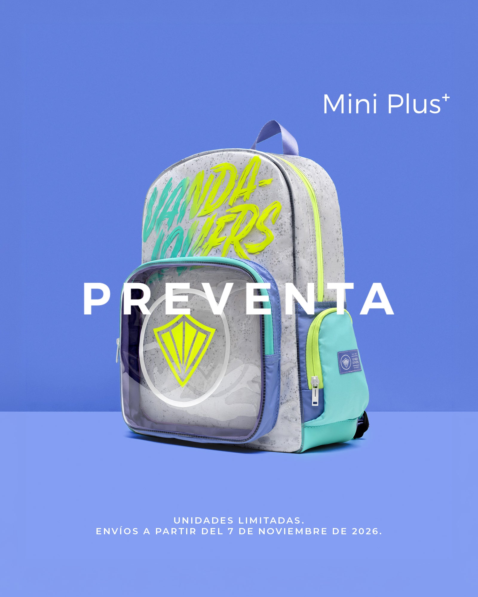 Morral Mini Plus Supernova White Violet Aqua YW