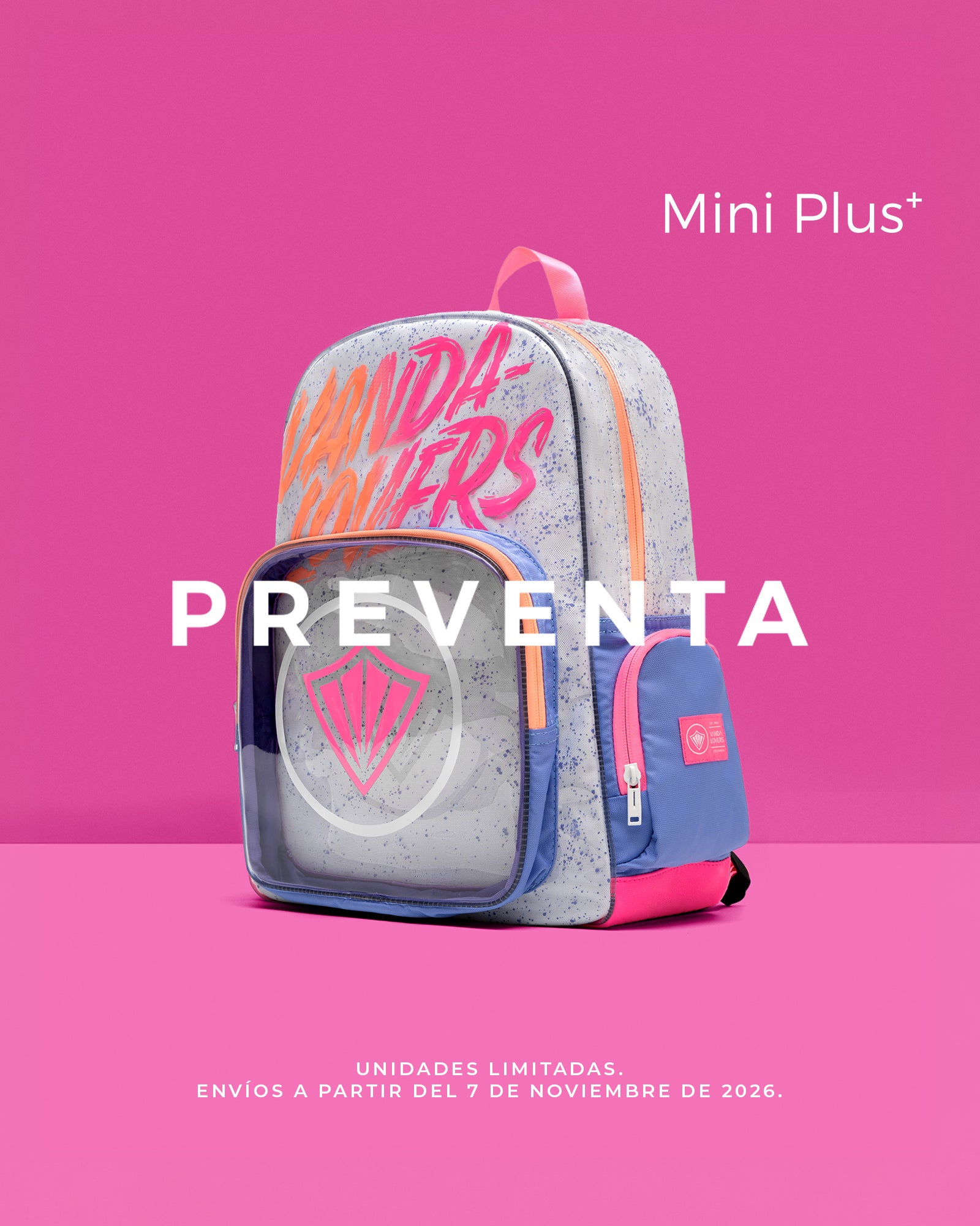 Morral Mini Plus Supernova White Violet Melon Pink