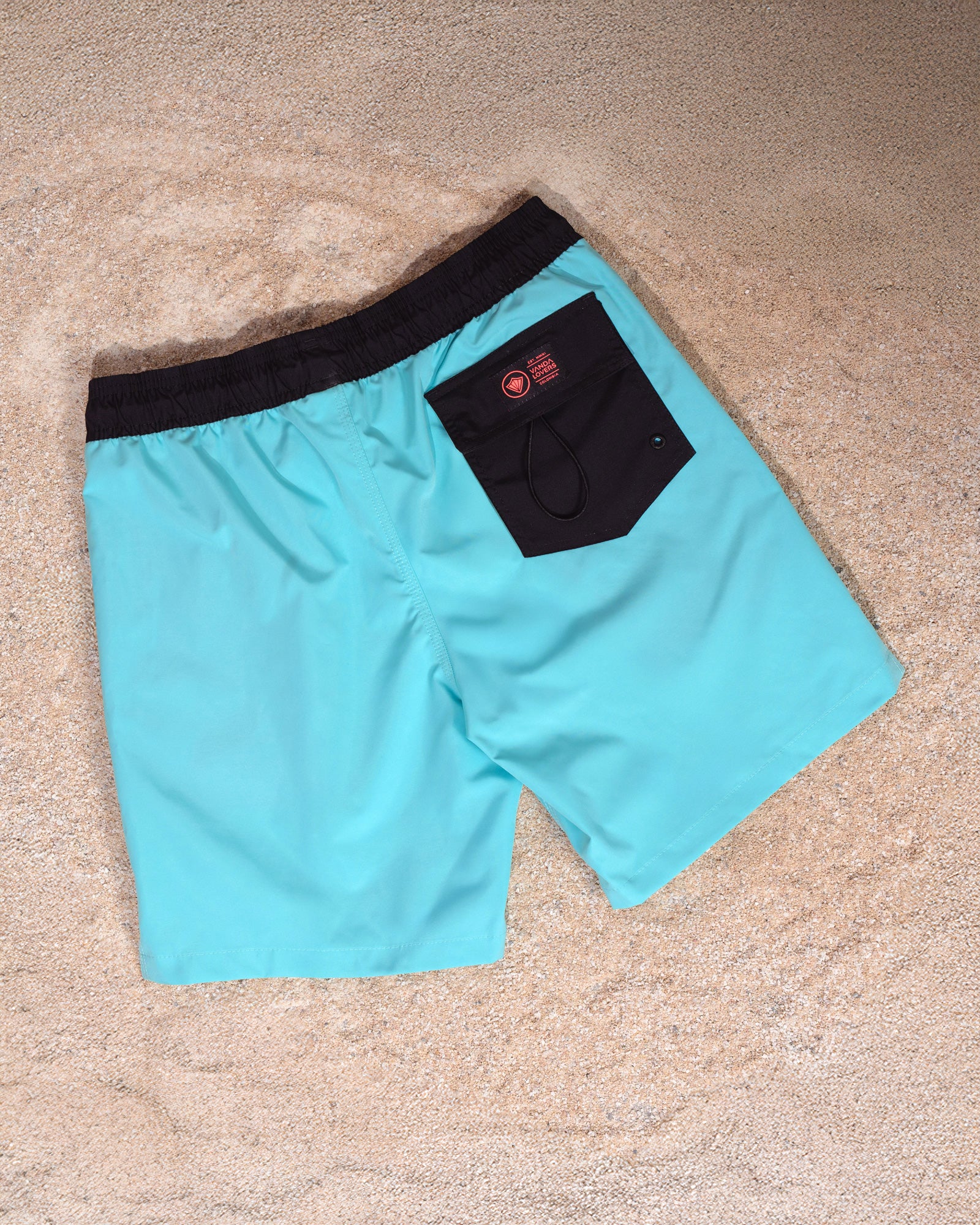 Pantaloneta Icon Shark Aqua