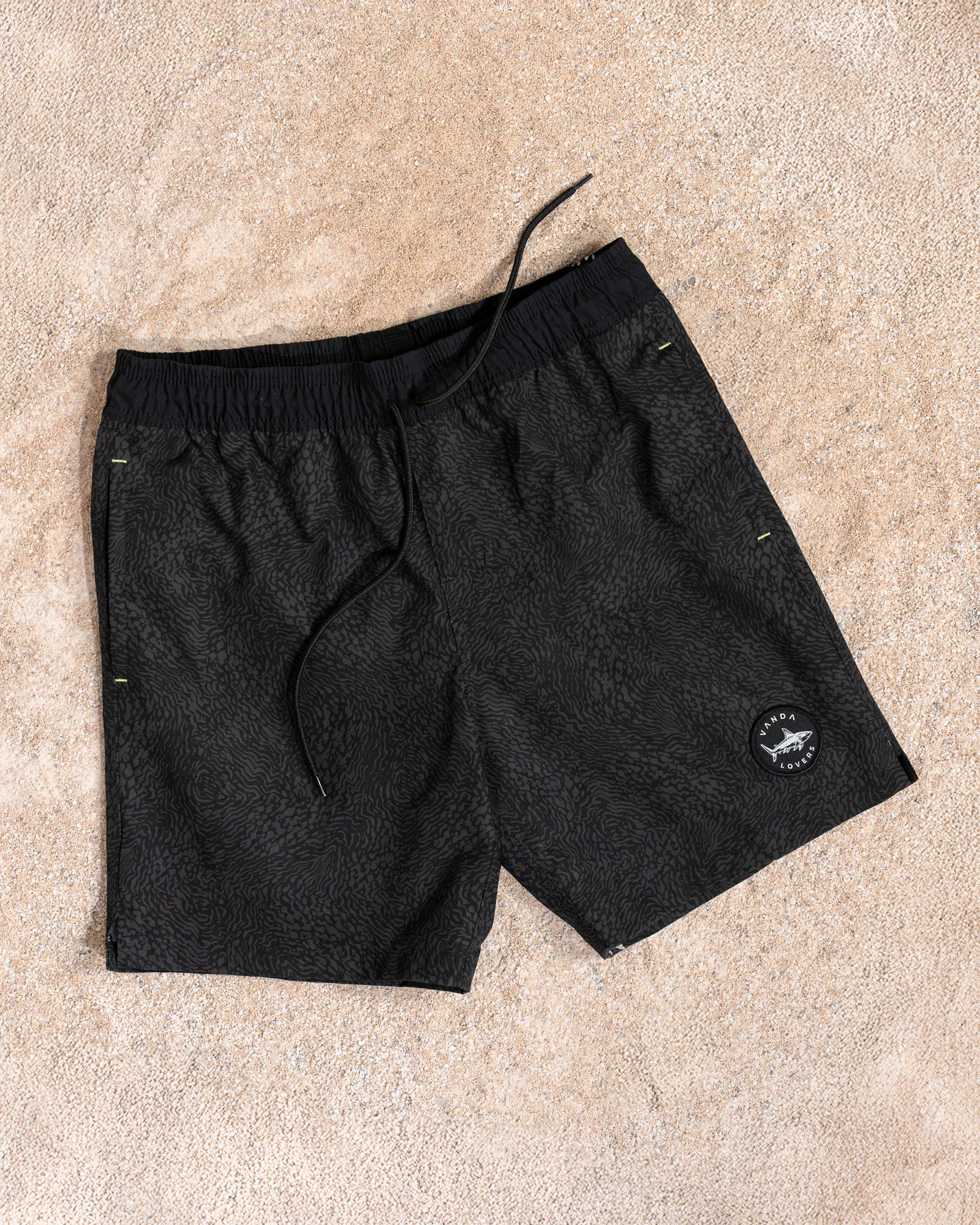 Pantaloneta Icon Shark Savage Black YW