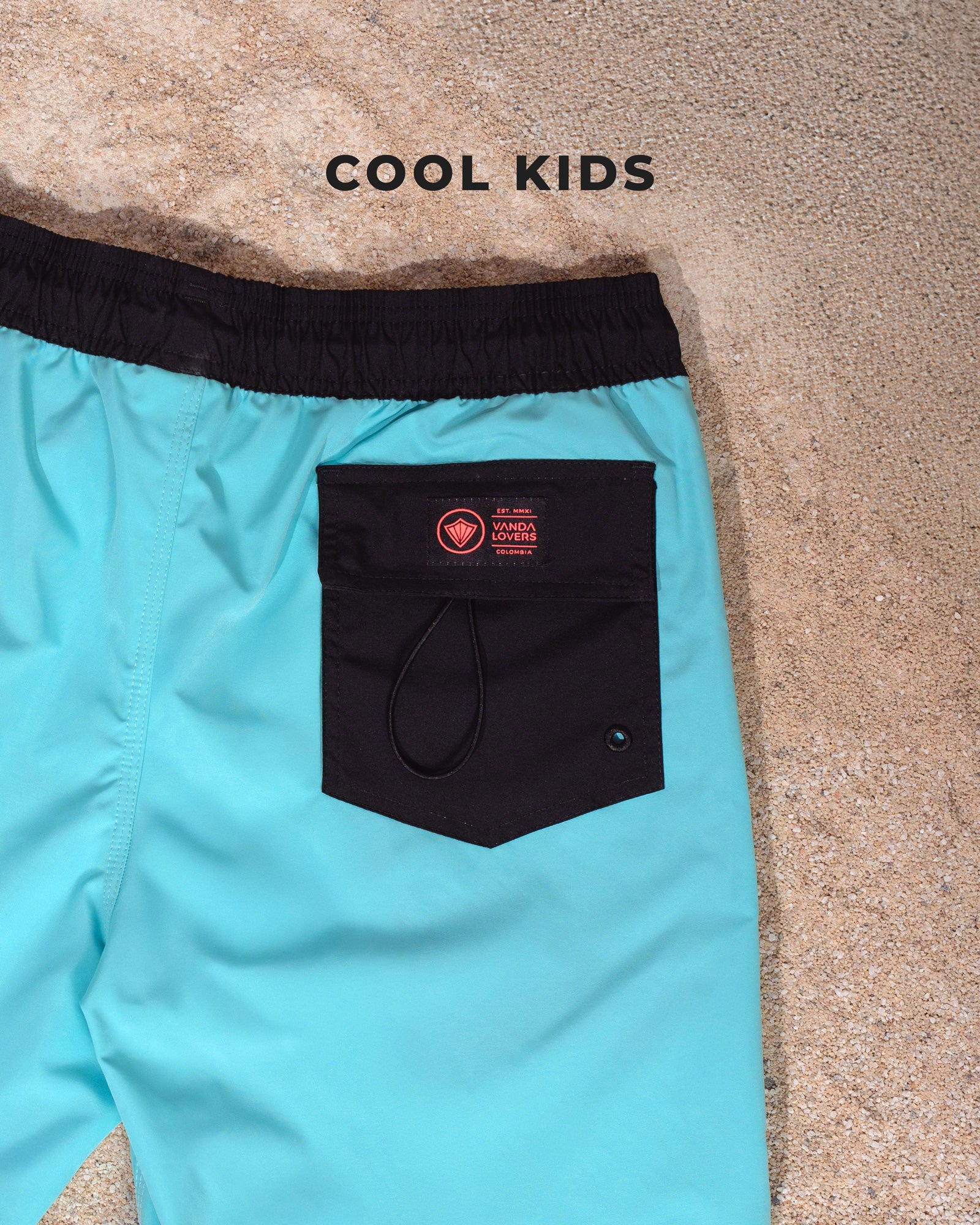 Pantaloneta Niño Icon Marlin Aqua