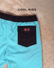 Pantaloneta Niño Icon Marlin Aqua