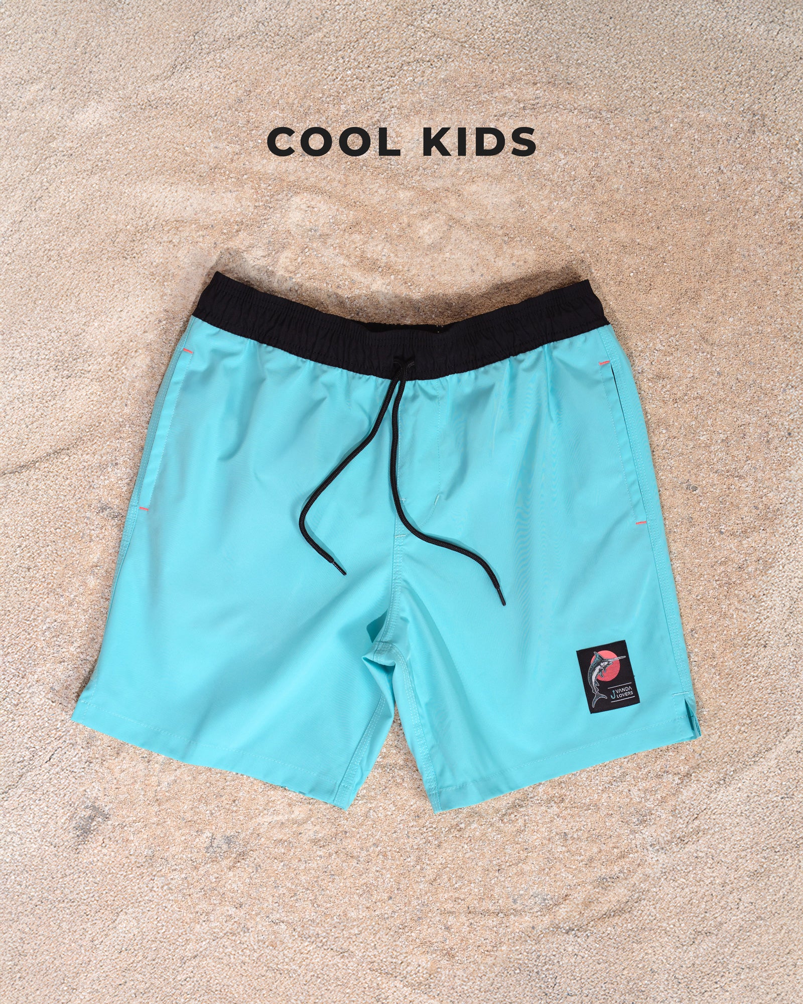 Pantaloneta Niño Icon Marlin Aqua