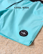Pantaloneta Niño Icon Shark Aqua