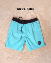 Pantaloneta Niño Icon Shark Aqua
