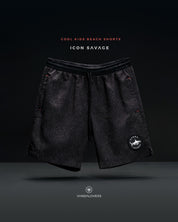 Pantaloneta Savage Black Niño