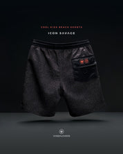 Pantaloneta Savage Black Niño