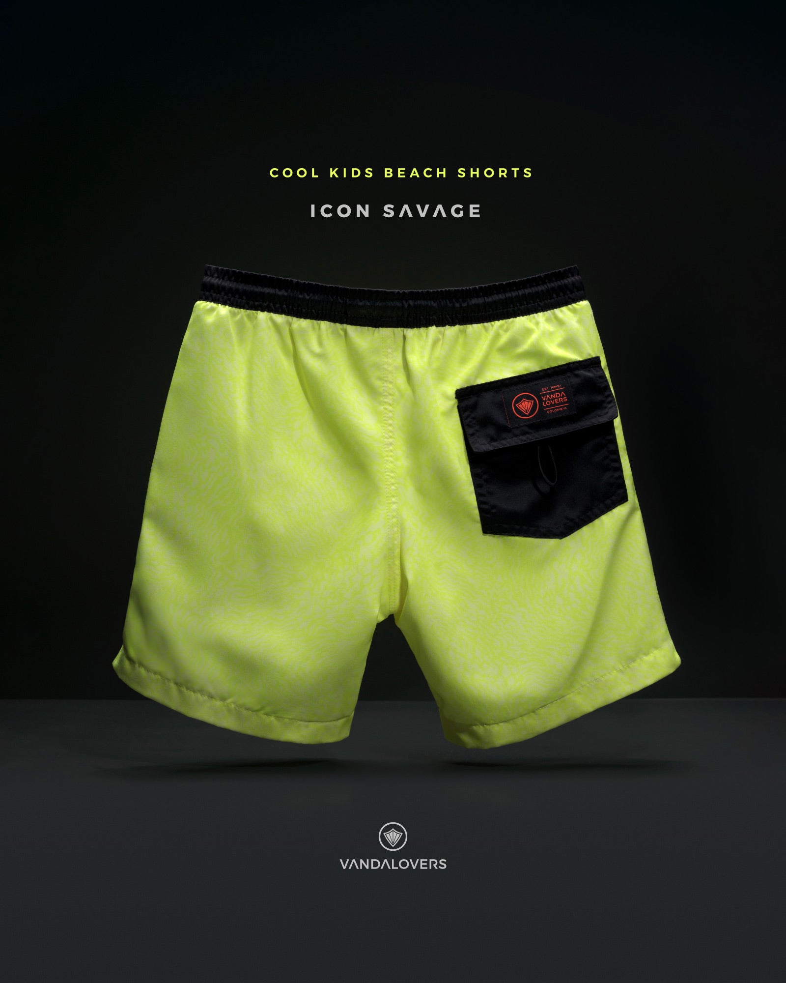 Pantaloneta Savage Yellow Niño
