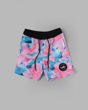 Pantaloneta Icon Sea Camo Pink Niño