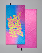 Toalla Microfibra Animal Gradient Blue Pink YW
