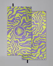 Toalla Microfibra Groovy Sand Waves Violet YW